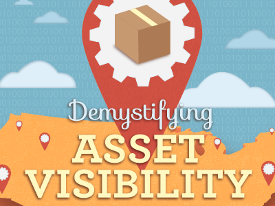 Cover Concept for an IT company demystifying asset visibility illustration it tech technology