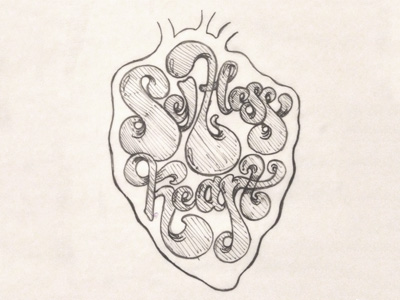 Selfless Heart Sketch by Kim on Dribbble