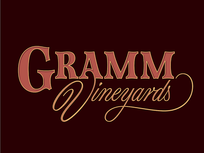 Gramm Vineyards Logotype