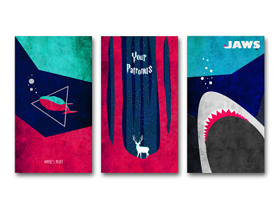 Minimal Movie/book Illustrations