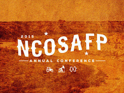 NCOSAFP Annual Conference branding conference logo design