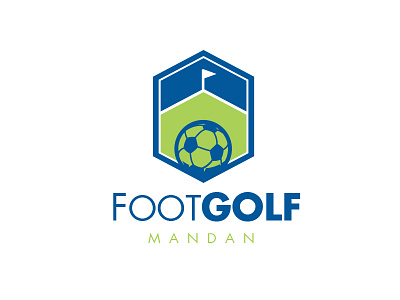 FootGolf Mandan Logo