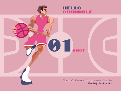 My Dribbble first shot