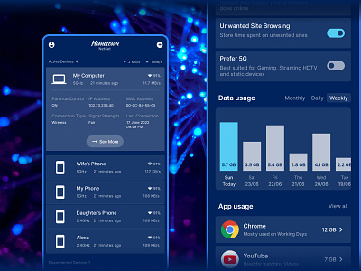 NetSet - Access Every Bit 2021 alexa branding controller design home internet mobile netgear netset network pc redesign remote router tenda ui user interface ux design wifi