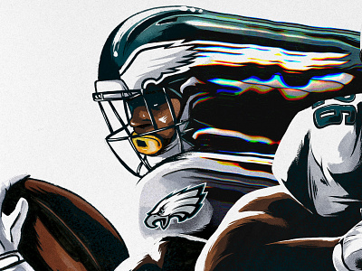 Eagles vs. Falcons Game Day Poster by Ryan Lynn on Dribbble