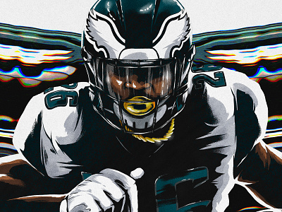 Jaguars vs. Eagles by Ryan Lynn on Dribbble