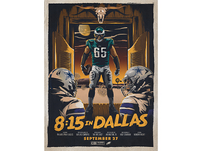 Eagles vs. Broncos by Ryan Lynn on Dribbble