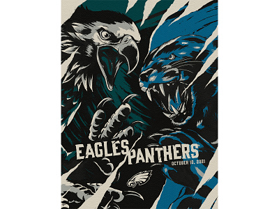 Eagles vs. Broncos by Ryan Lynn on Dribbble