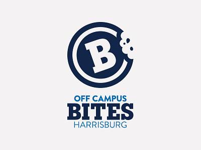 OCB bite branding food truck logo restaurant seal