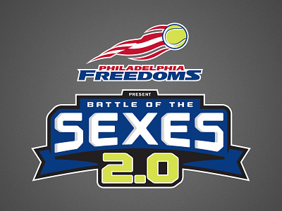 BOTS 2.0 23k america event flag flames freedom identity logo philadelphia sports team tennis tennis ball