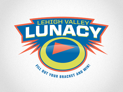 Lehigh Valley Lunacy 401 crest dlv event explosion lehigh lockup logo march madness play sports valley