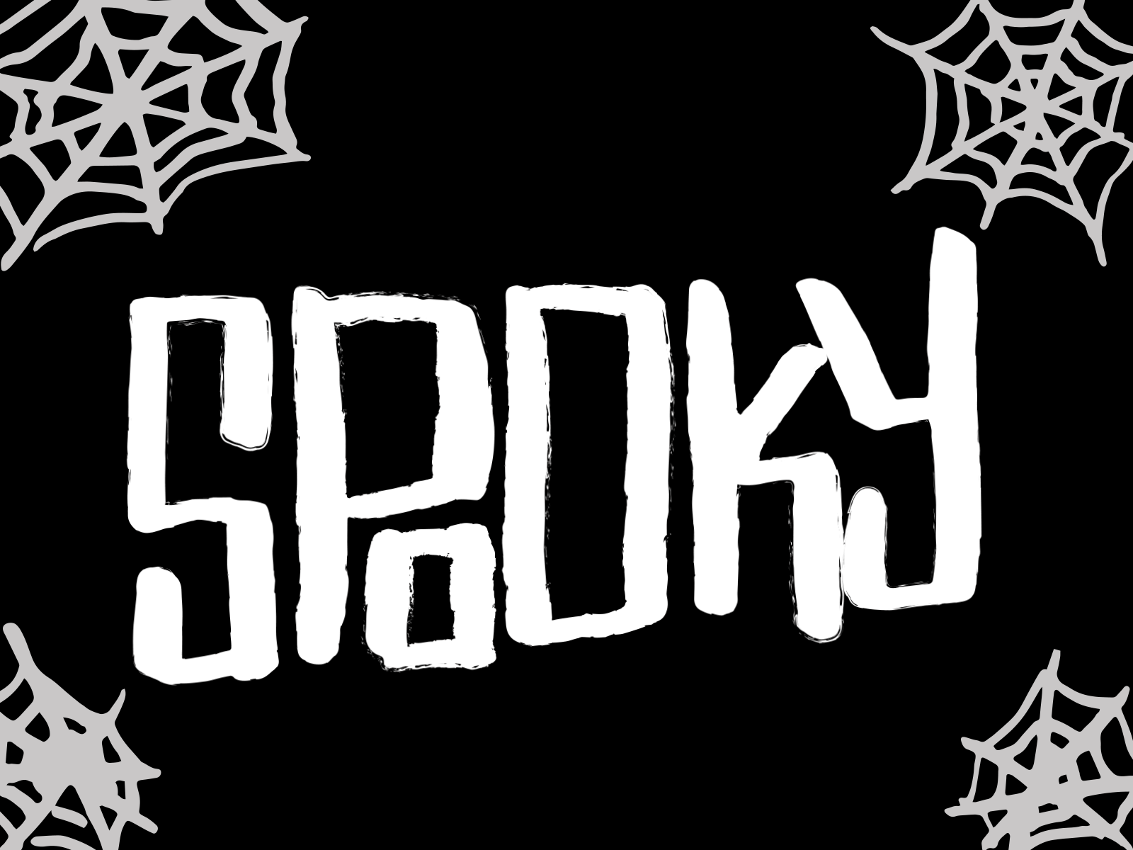 Spooky Type after effects gif halloween illustrator lettering motion spooky type typography