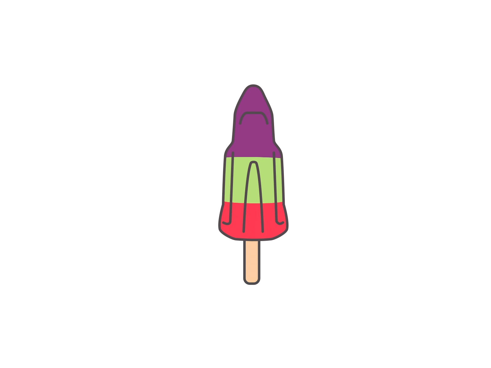 Summer Days - Spaceship after cherry cool design effects gif grape ice cream illustrator lemon lime morph motion popsicle quick raspberry ship shuttle space super