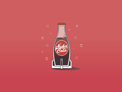 Nuka-Cola bottle cola design fallout graphic nuka