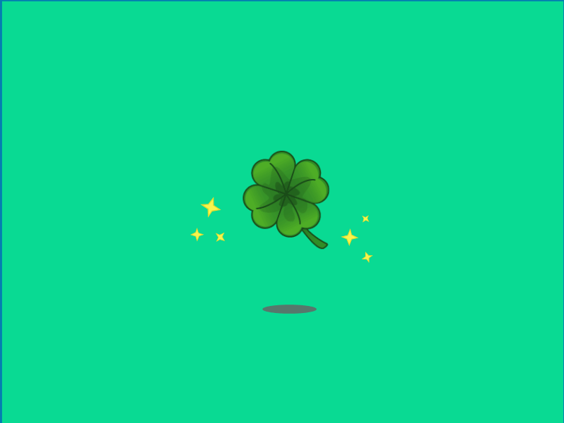 Happy St. Patrick's Day! day design gif graphic green lucky motion patrick shamrock st pattys