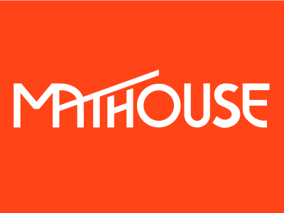 Mathouse geometric logo type