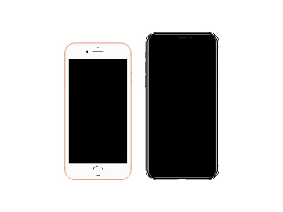 2017 iPhones Vectors