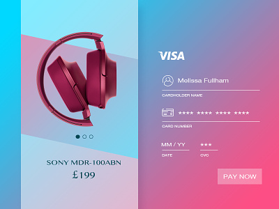 Daily UI #002 _ Credit Card Checkout creditcard interface ui