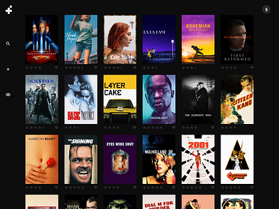 FILMLIST - seen cinema film film poster list item list view movie app movie art movie item movie poster movies ui uiux web webdesign