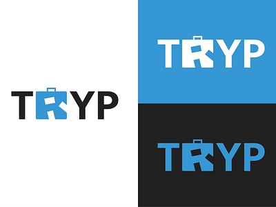 Tryp Logo branding logo logo design logotype travel typography wordmark