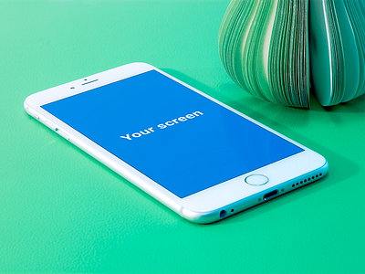 Iphone 6+. PSD Mockup app interface iphone iphone6 mockup psd