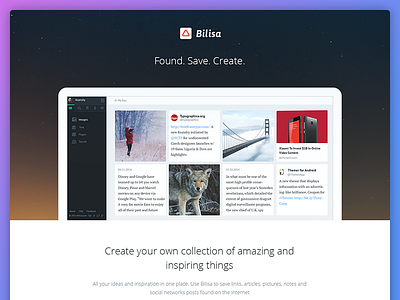 Bilisa - Landing Page