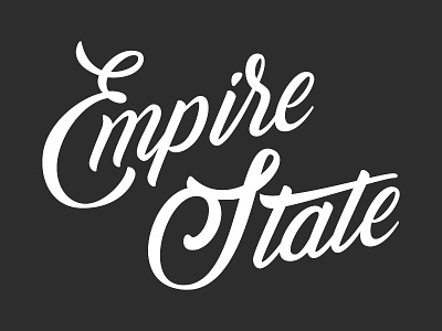 Empire State t-shirts clothing empire state hand drawn type hand type lettering new york nyc script t shirt travel type typography