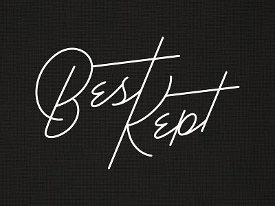 Best Kept logo design