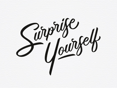 Surprise Yourself