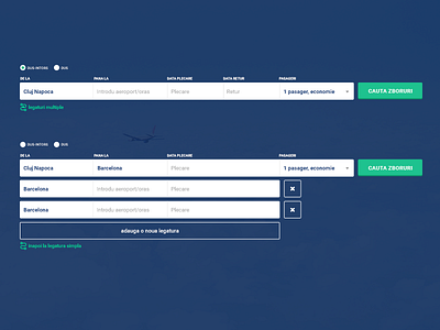 Exploring multiple destination for a flight search