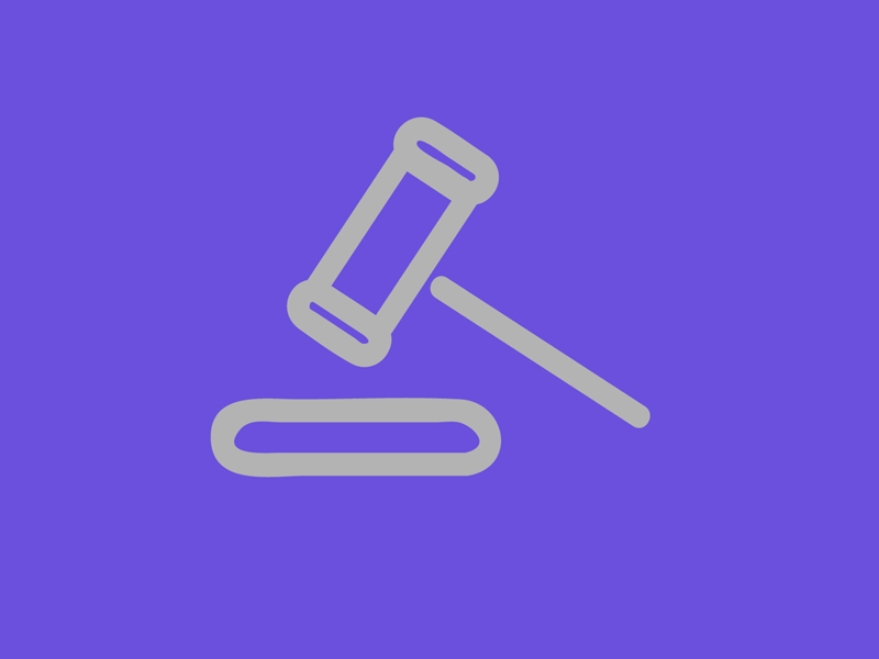 Gavel by Grace Harkin on Dribbble