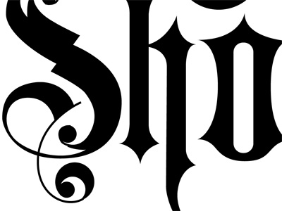 Logo Detail logo typography