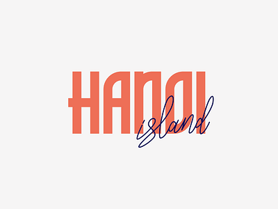 Hanoi Island Font duo font font design fonts lettering sans sans serif font script font