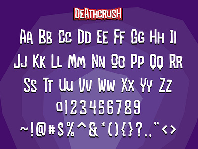 Deathcrush Font