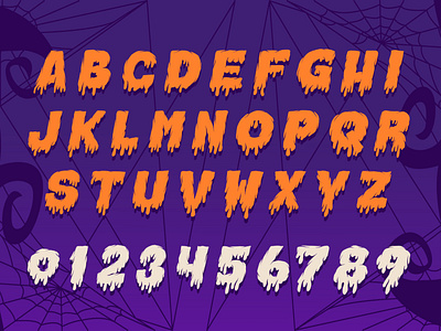 Hound Ghoul Font blood bold display font dribbble halloween illustration lettering melt scary typography witch