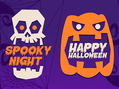 Hound Ghoul Font animation display font event graphic design halloween happy halloween logo october pumkins skull spooky
