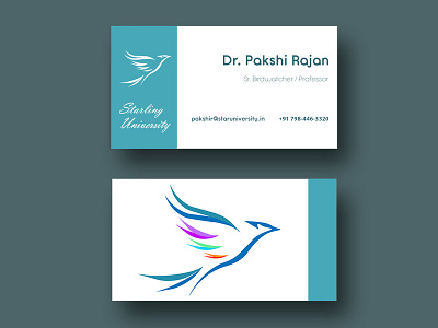 Business Card Design - University of Birds