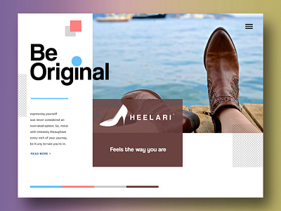 Heelari - A Footwear Company model app branding branding and identity icon identity typogaphy ui ux website