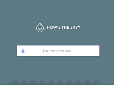 How's The Sky? green landing page nounproject weather