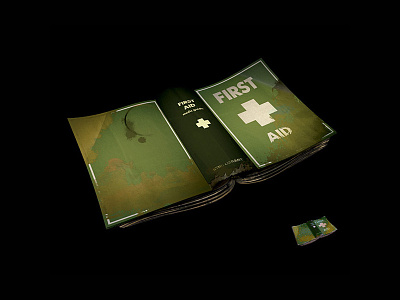 Fallout 2 // First Aid Book book fallout icon