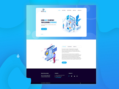 Lets use dada Landing Page Templete Design