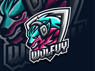 WOLFVY Gaming 3d awesome branding characterdesign colorfull design designillustration gaming graphic design icon illustration logo logodesign logoforsale mascot mascotlogo teamesport vector vektor wolf