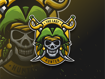 Hunter Skull 3d animation branding design designillustration esport esportlogo gaming graphic design illustration lo logo logodesign mascot skull vector