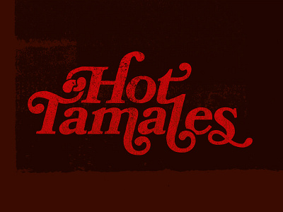 Hot Tamales illustrator texture type