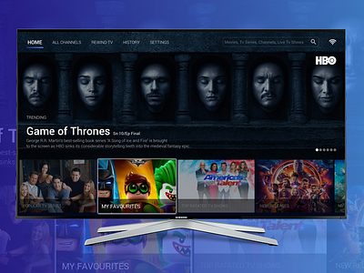 Smart TV App Concept