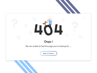 404 Page - UI Challenge