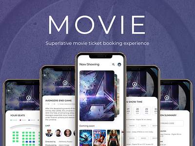 M O V I E - Movie Ticket Booking App