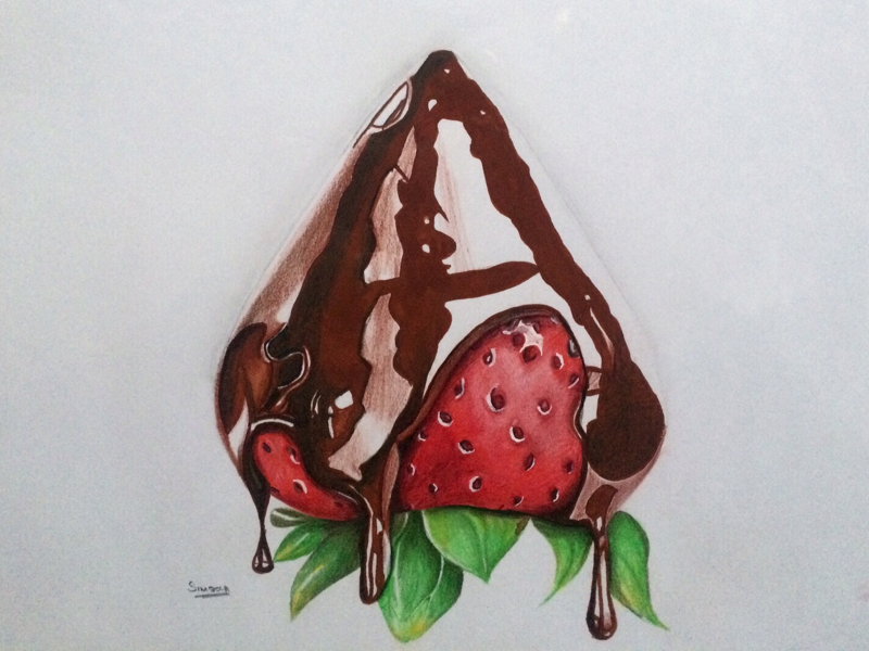 Granier Hot Chocolate Drawing by Jan Chesler - Pixels