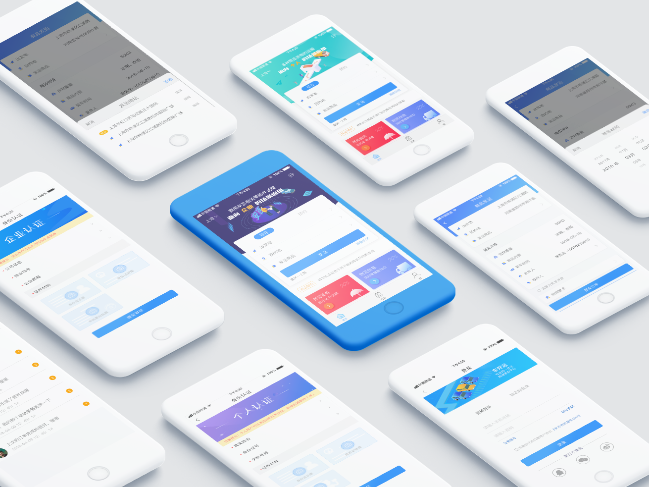 Logistics App by Sue-luoye on Dribbble