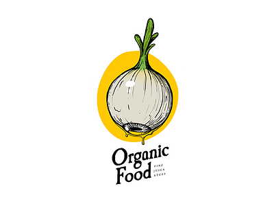 Organic Food eye onion organic slime vegetable veggies zombie
